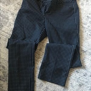 Express editor pants. Navy, size 6